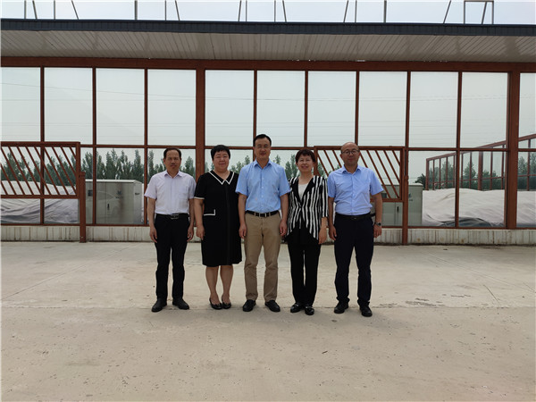 农业农村部微生物肥料和食用菌菌种质量监督检验测试中心李俊主任、姜昕主任来k豆钱包公司调研、指导工作